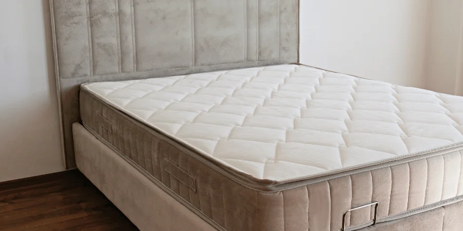Compact mattress, ideal for smaller beds or children.